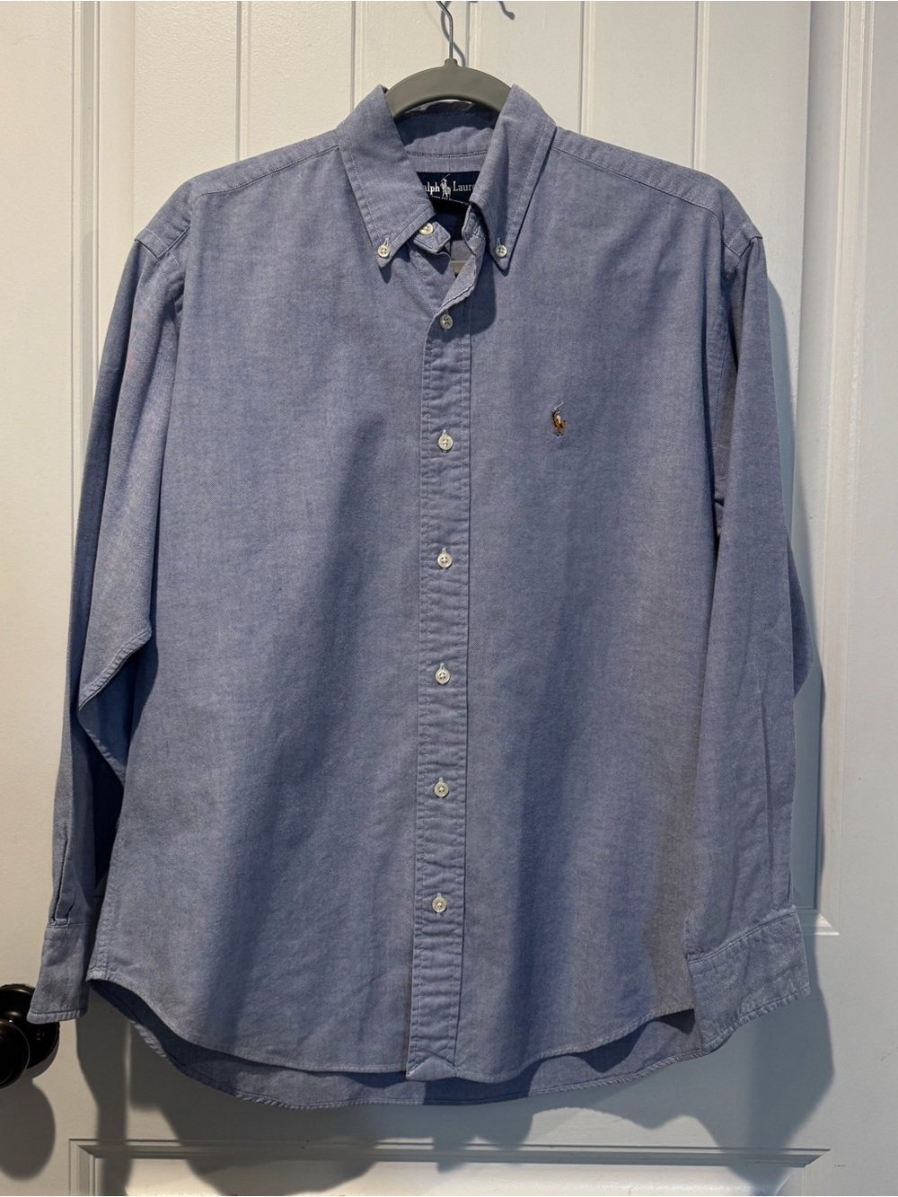 Ralph Lauren Light Blue Oxford Button-Down Shirt